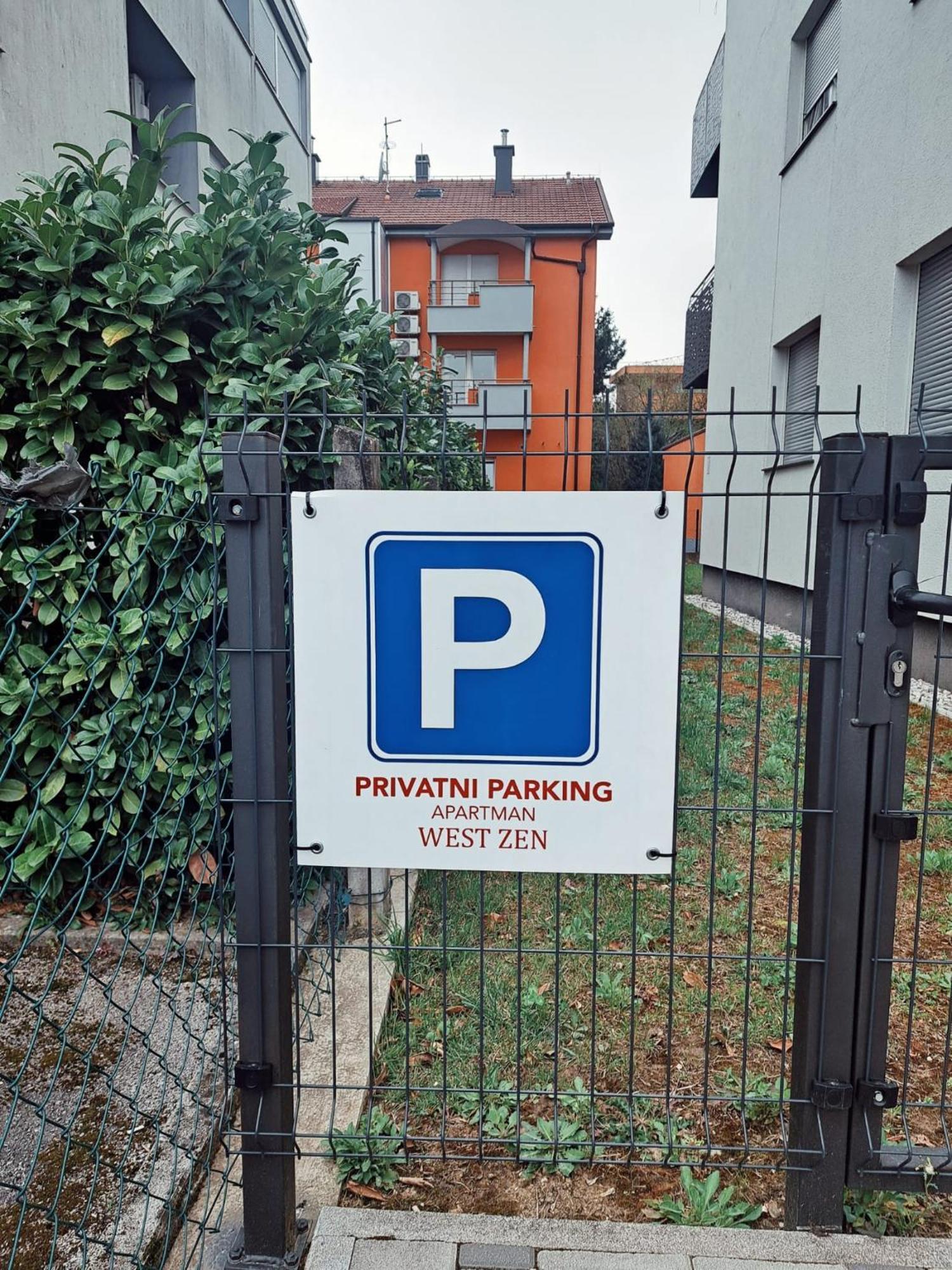 Apartman West Zen Zagreb Eksteriør billede